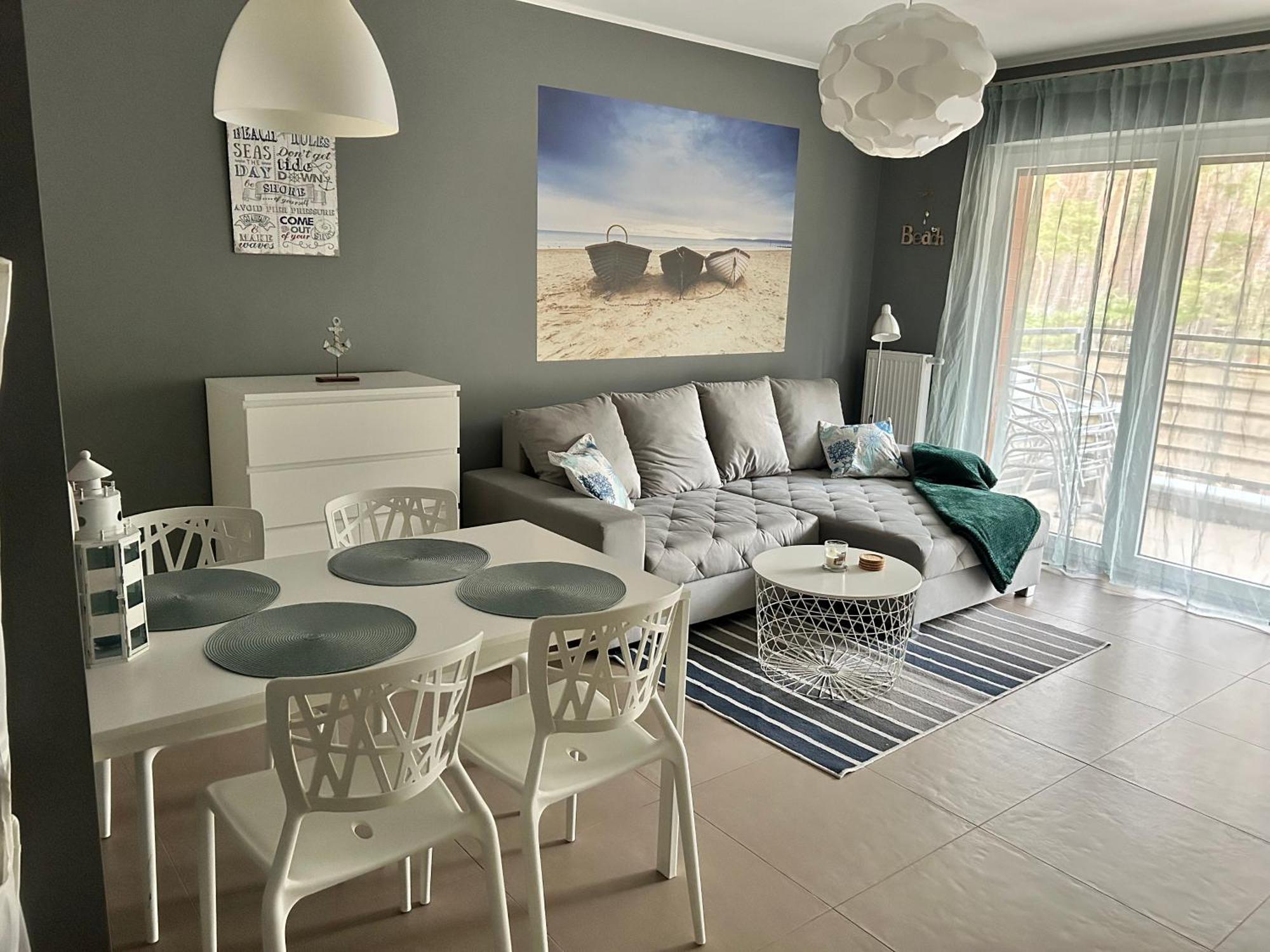 Apartament Przy Lesie Miedzywodzie Ngoại thất bức ảnh